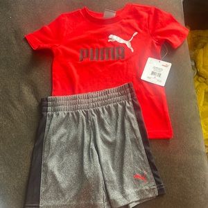 Puma 2 piece outfit set 2T boys